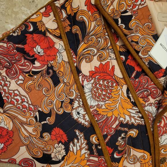 MOTHER Jeans The Big Time Bound Floral Retro Jacket - Picture 7 of 16